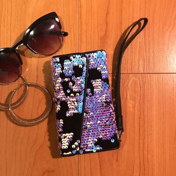 Mermaid Scale Sparkle iPhone 6 Case & Wallet - Picture 1 of 7